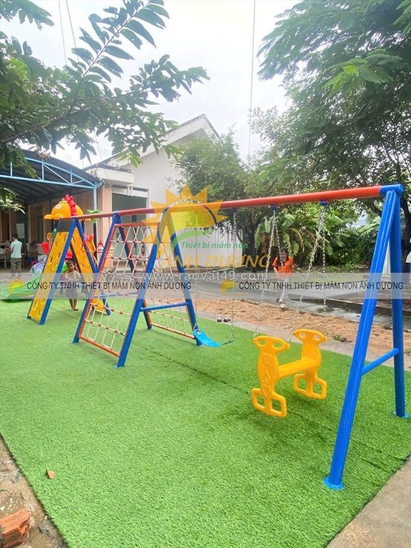 Thang vận động trẻ em, khung leo trèo cho bé, thang leo mầm non