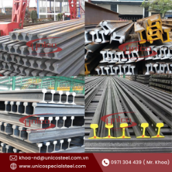 Thép hình – thép ray đặc chủng: giải pháp kết cấu bền vững từ phôi thép tinh khiết