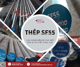 Thép ống đúc sf55: giải pháp chịu tải cực hạn cho hệ thống thủy lực hạng nặng