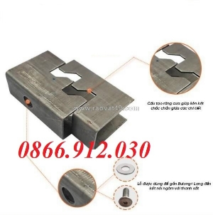 Thi công khung thép dễ dàng hơn với pát âm dương 20x40