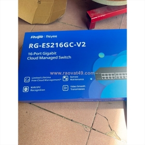 Thiết bị chuyển mạch reyee rg-es216gc-v2 – giải pháp mạng ổn định, hiệu năng cao