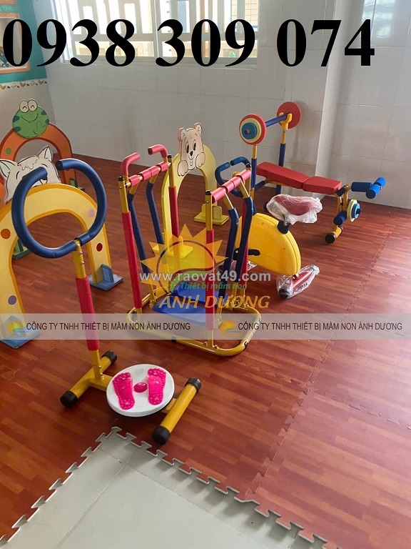 Thiết bị gym mầm non, dụng cụ tập gym mầm non