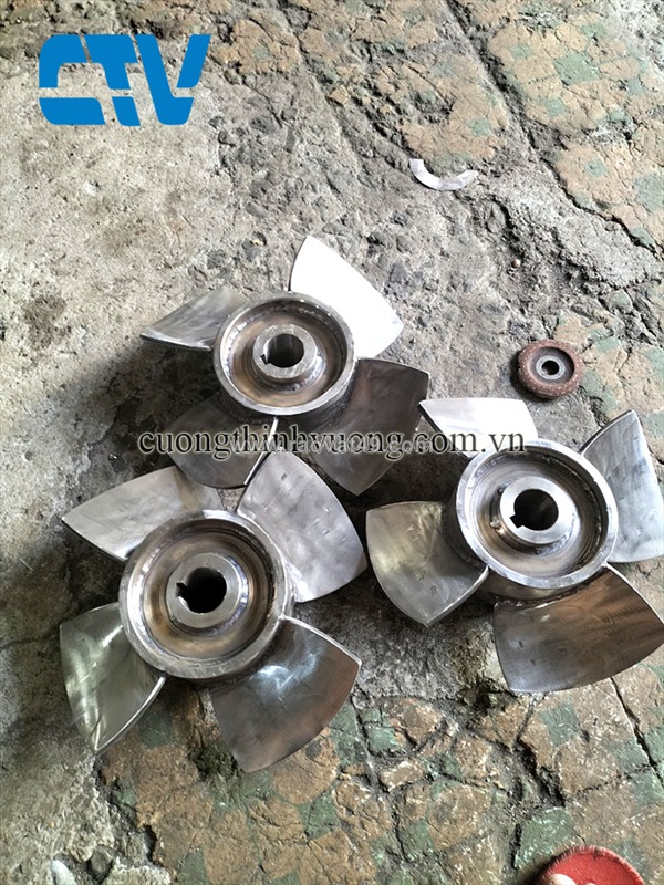 Thiết kế & gia công cánh máy bơm độc quyền – cường thịnh vương