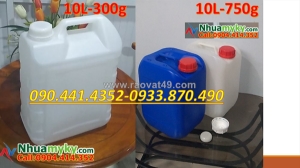 Thùng nhựa 30 lít vuông, can vuông 25 lít đựng axit nóng/ loãng, can nhựa 20 lít đựng thành phần thuốc bvtv