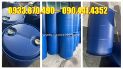 Thùng phuy nhựa 30 lít đựng dầu dừa, thùng nhựa 50 lít bào chế dược phẩm, mỹ phẩm