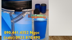 Thùng phuy nhựa 50 lít đựng cá hộp, thùng phuy nhựa 30 lít đựng nguyên liệu chế biến thực phẩm