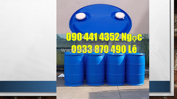 Thùng phuy nhựa thái lan 220 lít giá tốt, thùng phuy nhựa 120 lít đai sắt