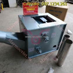 Thùng thổi trấu gắn máy xát gạo vnappro ttt1000
