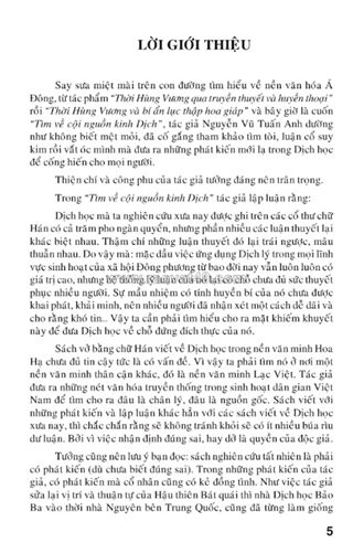 Tìm về cội nguồn kinh dịch nguyễn vũ tuấn anh