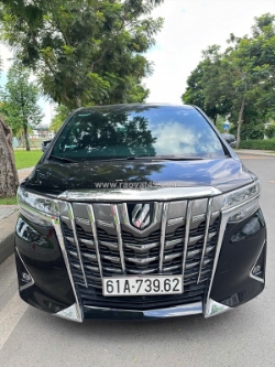 Toyota alphard kèm tài xế