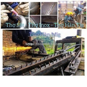 Tuyển 5 thợ hàn tig và 5 thợ phụ làm tại q12 đi làm ngay