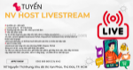 Tuyển host livestream thủ đức