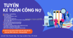 Tuyển kế toán công nợ bình tân