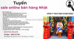 Tuyển nv sale online quận 7