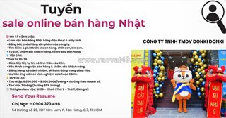 Tuyển nv sale online quận 7