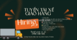 Tuyển tài xế giao hàng trái cây bình chánh