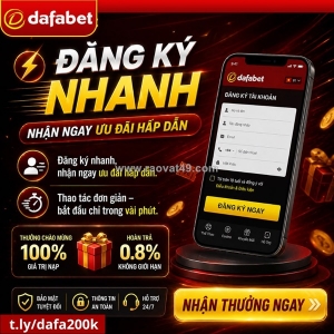 Ưu đãi chào mừng tại dafabet – bạn đã sẵn sàng nhận quà chưa?