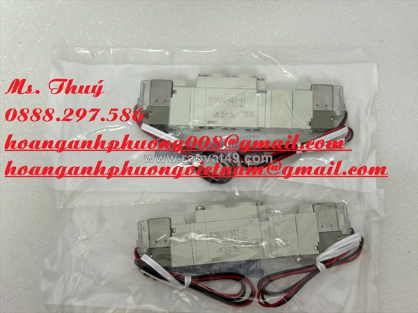 Van điện từ smc sy5520-5gz-01 - thiết bị chính hãng