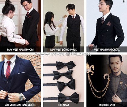 Vest nam tphcm - nơi hội tụ của nhiều phong cách phù hợp với cá tính