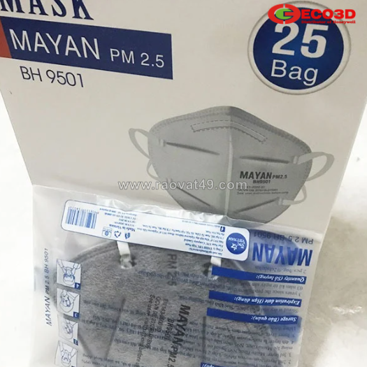 Vì sao khẩu trang than hoạt tính mayan pm2.5 bh9501 đang được nhiều người lựa chọn?