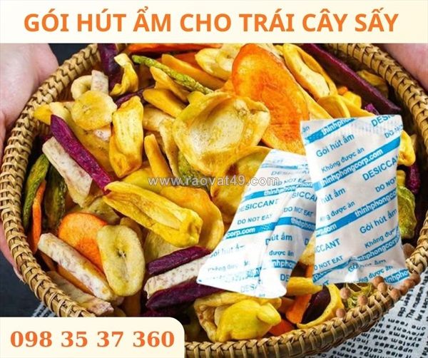 Vì sao nên dùng gói hút ẩm clay opp thịnh phong cho hạt dinh dưỡng