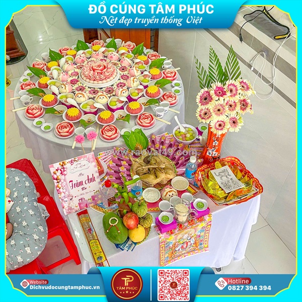 Vì sao nhiều gia đình chọn mâm cúng trọn gói tại tâm phúc?