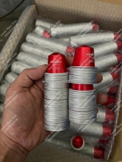 Viên nén cà phê khắc tên/logo – nhỏ gọn nhưng cực kỳ xịn