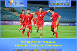 Việt nam đè bẹp malaysia, lập kỷ lục vô địch u17 đông nam á