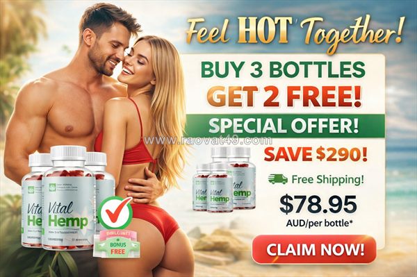 Vital hemp gummies: powerful hemp benefits in every bite
