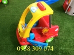 Xe chòi chân ô tô 4 bánh mầm non, xe ô tô chòi chân trẻ em