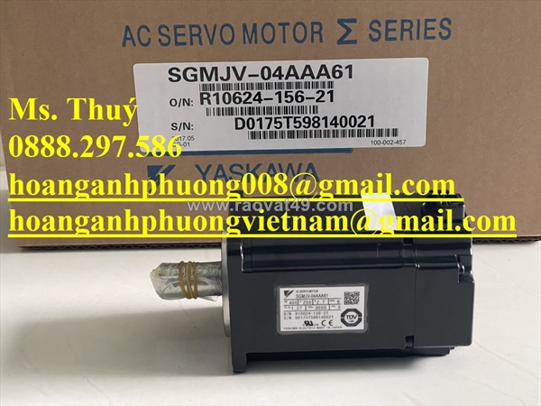 Yaskawa sgmjv-04aaa61- chuyên động cơ servo - giá tốt