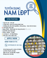 [ bao ăn ở, ko cần kn] nv lao động phổ thông hà nội