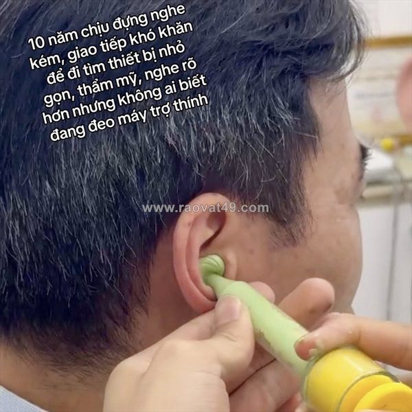 10 năm chịu đựng nghe kém để đi tìm một giải pháp đủ nhỏ gọn, đủ thẩm mỹ, đủ kín đáo