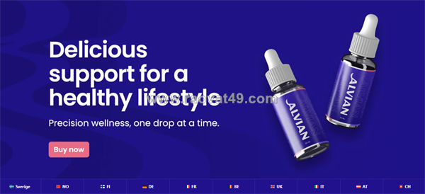 Alvian drops se recension – milt välmående stöd