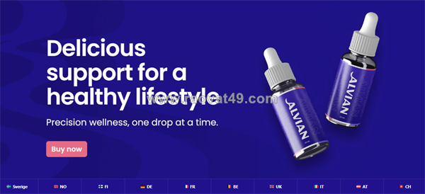 Alvian nutra drops sverige – realistiska resultat