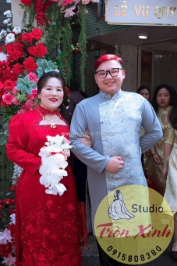 Áo dài cưới plussize – đẹp truyền thống, form hiện đại