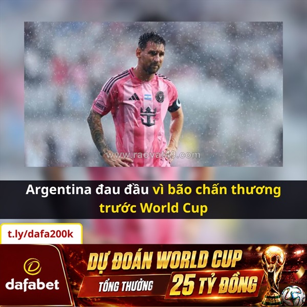 Argentina đang trải qua cơn ác mộng trước world cup
