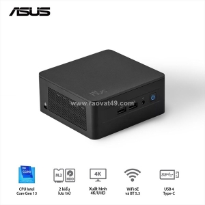 Asus nuc 13 pro rnuc13anhh500000i – mini pc nhỏ gọn, hiệu năng mạnh mẽ cho mọi không gian