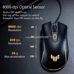 Asus tuf gaming m3 gen ii – nhẹ, bền, chuẩn game thủ