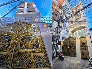 Bán chdv nguyễn thị thập, quận 07, 119m2, ngang 6m, 1 hầm, 5 tầng, 19p