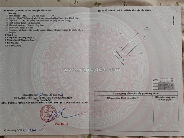 Bán đất - 100% thổ cư - gần siêu thị, chợ thông đường võ nguyên giáp & 23 tháng 10.