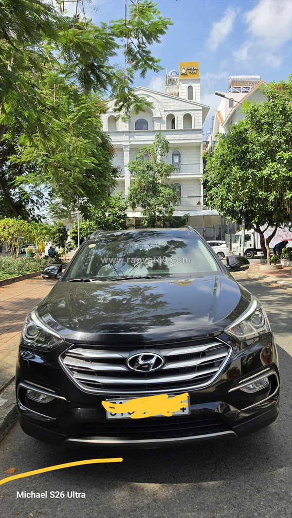 Bán hyundai santafe bản full máy dầu 2017
