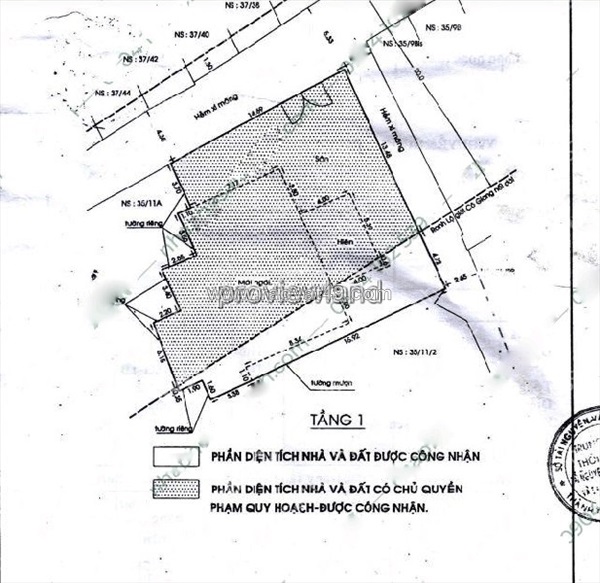 Bán nhà hẻm nằm trên đường trần đình xu, 320m2, ngang 16m, giá 85 tỷ