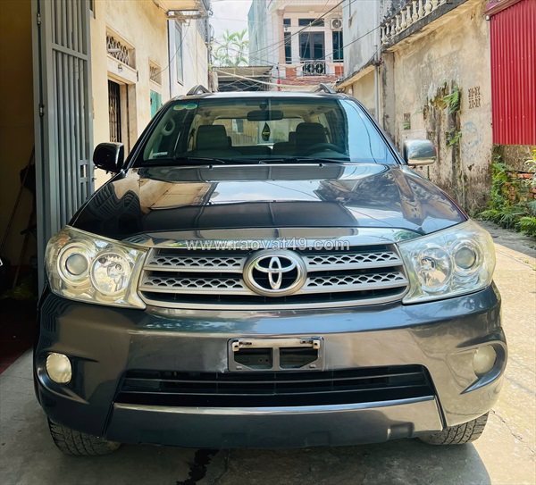 Bán toyota fortuner 2.5g máy dầu – 2010