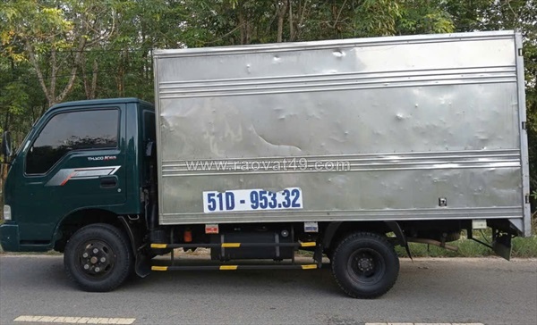 Bán xe tải thùng kín thaco kia 2016