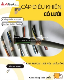 Bảng giá dây cáp điều khiển có lưới