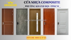 Báo giá cửa nhựa composite tại khánh hội
