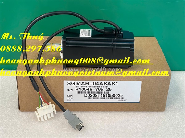 Bình dương - động cơ yaskawa sgmah-04abab1 công suất 400w