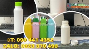 Bình nhựa 500ml đựng hóa chất, chai nhựa 250ml đựng si rô
