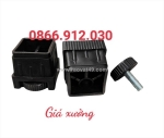 Bộ chân tăng vuông 40 đế giấu chân ren cho thiết kế nội thất hiện đại